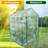 GarveeLife Greenhouse for Outdoors,57 x 57 x 76 in Portable Indoor and Outdoor Green House w/Roll-Up Zippered Door Anchors and Ropes,Plant Garden Hot House w/ 6 Shelves for Garden Patio Backyard-125218904-125218906