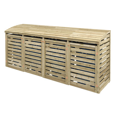 Wooden Bin Store