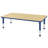 Laminate Adjustable Rectangle 6 Students Activity Table-92312064