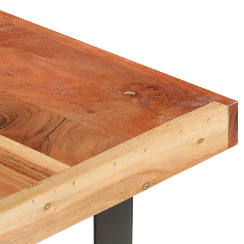 Cassady Four Leg Coffee Table, Light Brown