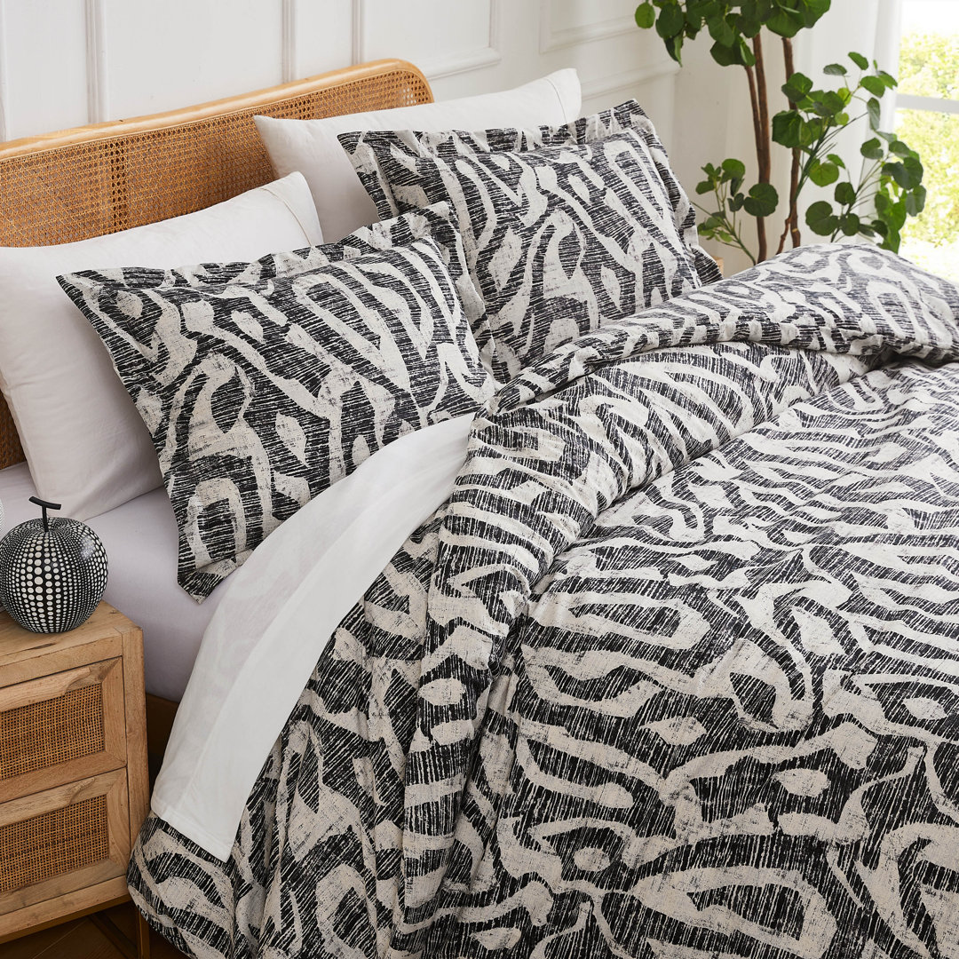 Khari Oversized Down Alternative Comforter Set with shams by Southshore Fine Linens SouthShore Fine Linens 
