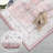 Oriental Machine Washable Rug with Rubber Backing for Living Room Vintage Non-Slip Dining Room Rug Easy-Cleaning Floor Carpet for Bedroom-1455027070