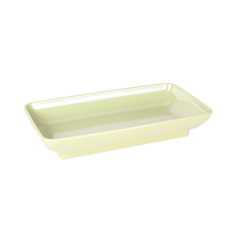 Elite Global Solutions Pappasan Melamine Platter, Black