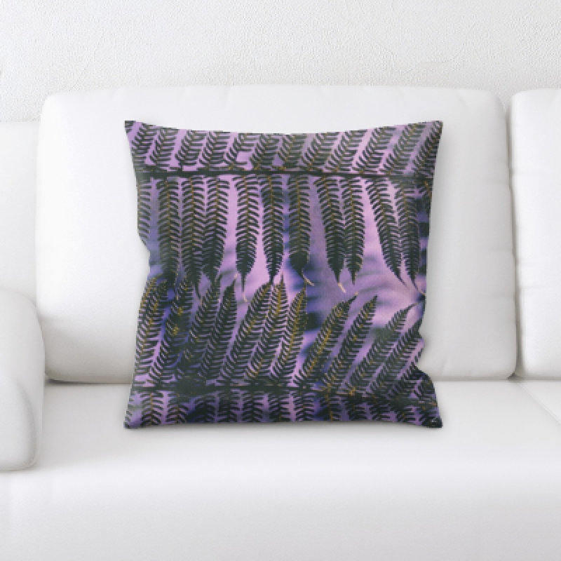 Microsuede Reversible Throw Pillow