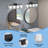 4 - Light Dimmable Vanity Light