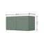 Meuble de cuisine mural Easy-DIY à 2 portes, 76 cm (L) x 30 cm (P) x 38 cm (H), en kit, style Shaker Basilic-136984533-136984534