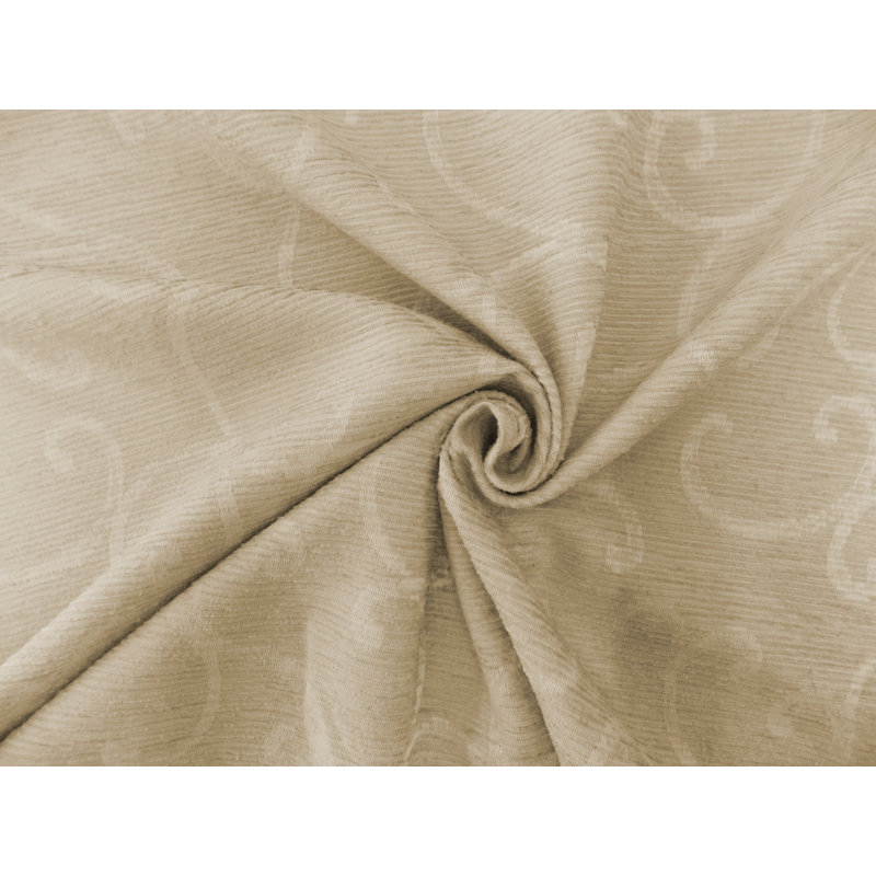 Siglerville Blackout Tab Top Curtain Panel, Beige, 132 W x 145 D cm