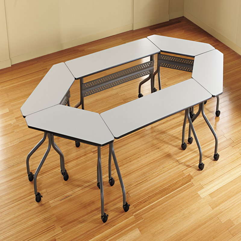 Table de dressage avec roulettes, Gris, H 29 po x l 72 po x P 18 po