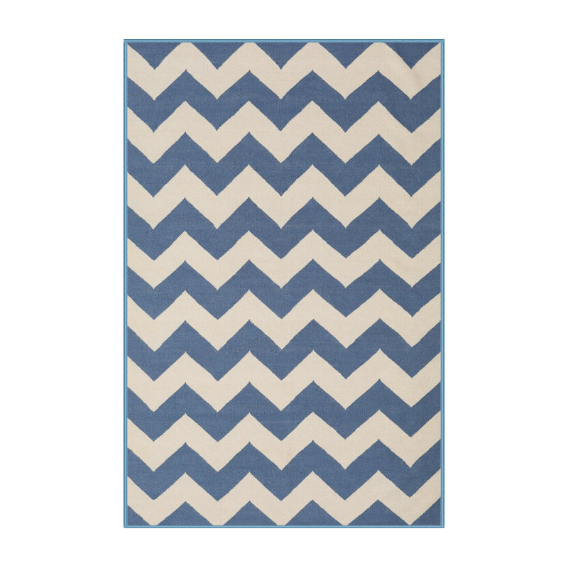 Chevron Indoor Rug, Rectangle 5' x 7'