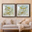 Aviaire jardin I - ensemble de 2 peintures-859830164-859830186