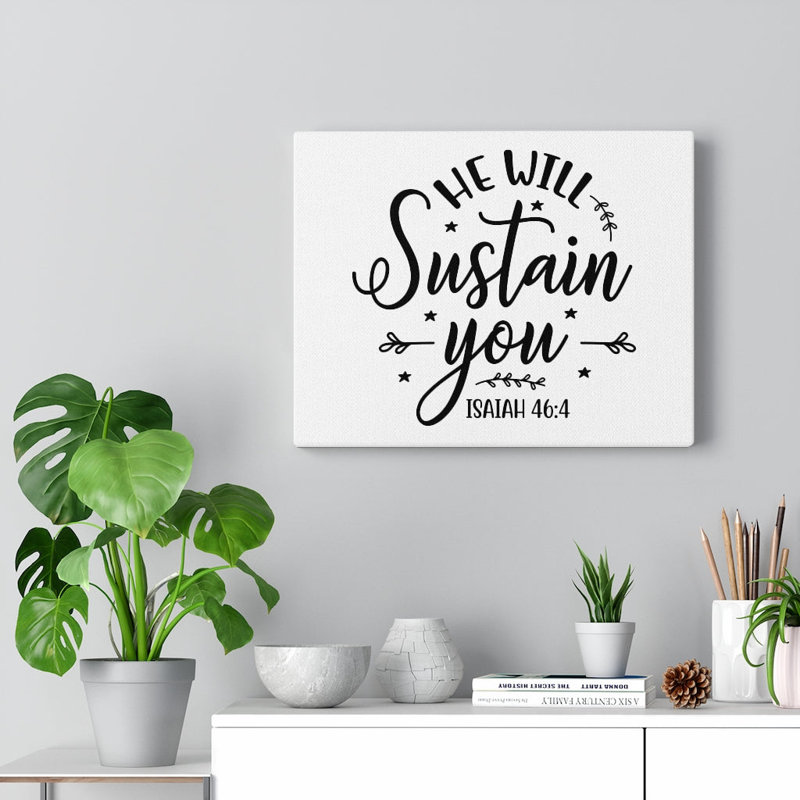 Sustain - Wrapped Canvas Print, 30cm H x 41cm W