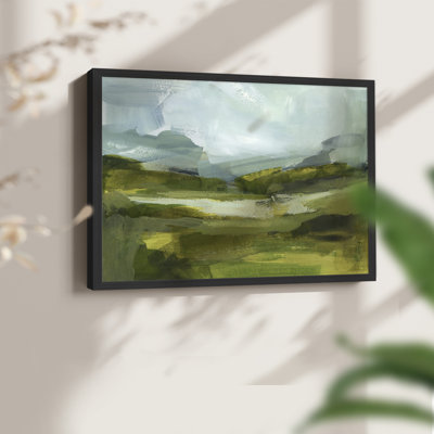 Emerald View III - Reproduction encadrée - Restickable