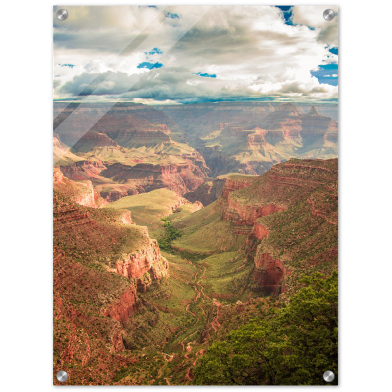 " Grand Canyon ", 16" H x 12" W x 0.12" D