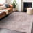 Machine Washable Indoor/Outdoor Claudian ACN1238 Pink Rug-103712367