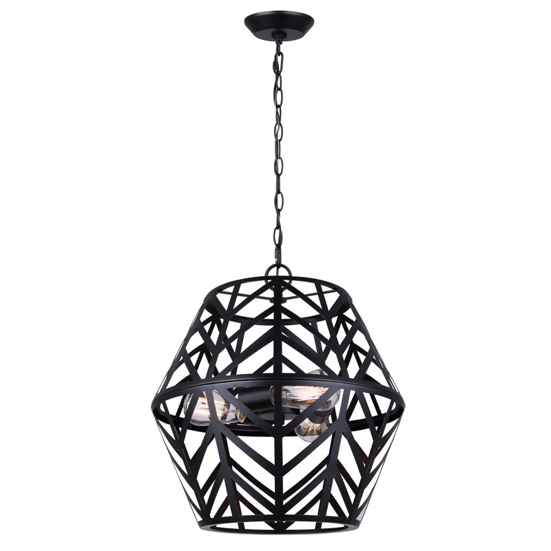 Maud 3 - Light Geometric Chandelier