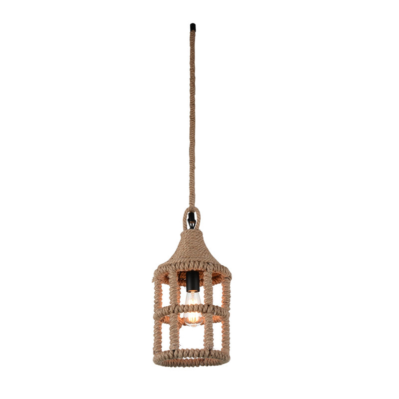 Luminaire suspendu cylindrique 1 lumières Catharine