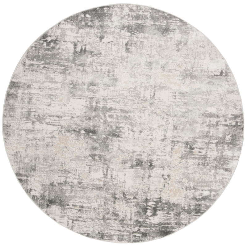 Tapis abstrait Kass Vogue Performance, Rond 5 pi