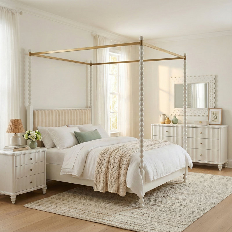 Haven 6 - Drawer Dresser, Beige