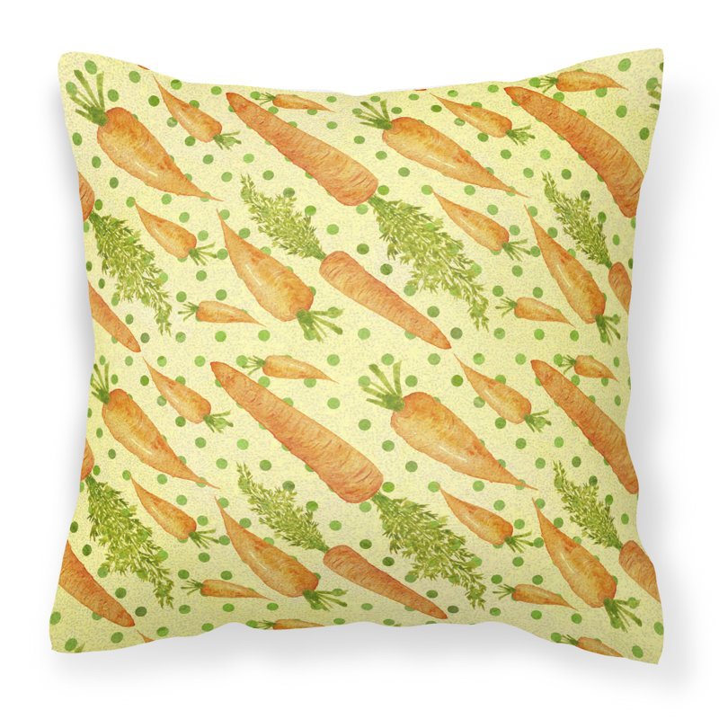 Coussin extérieur Carrots, 18 po x 18 po