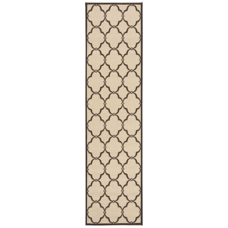Adler Performance Geometric Indoor/Outdoor Area Rug, Runner 2'2" x 8'