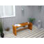 Arlinna Solid Wood Pine Outdoor Bench-70625767