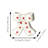 Bow Shaped Ceramic Vase