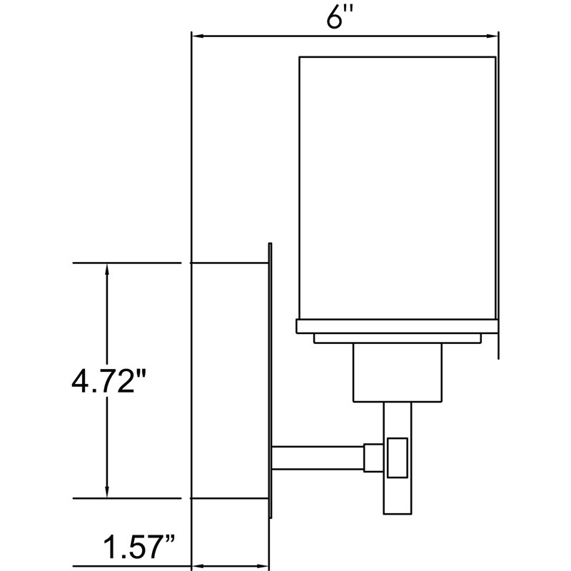 Lisinski 4 - Light Dimmable LED Vanity Light
