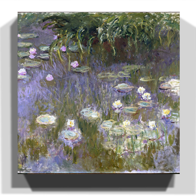 Claude Monet - Wrapped Canvas Painting, 50cm H x 50cm W