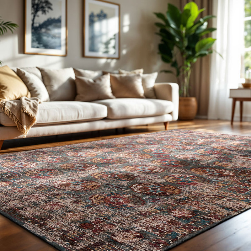 Kasak Rectangle Flatweave Area Rug, Rectangle 240 x 340 cm