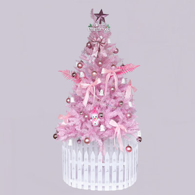 Arbre de Noël 5 pi rose