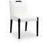Chaise d'appoint en cuir Aimee-290815648-290815651