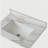 31 Inch Marble Vanity Top, Bathroom Vanity Top with Undermount Rectangular Middle Sink and 4" Height Backsplash