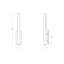 Flue 1 - Light LED Armed Sconce-49980336-49980339