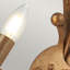 Augill Steel Candle Wall Light