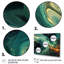 «Abstract Green and Gold Marble River I», art abstrait en marbre 5 pièces-828482587
