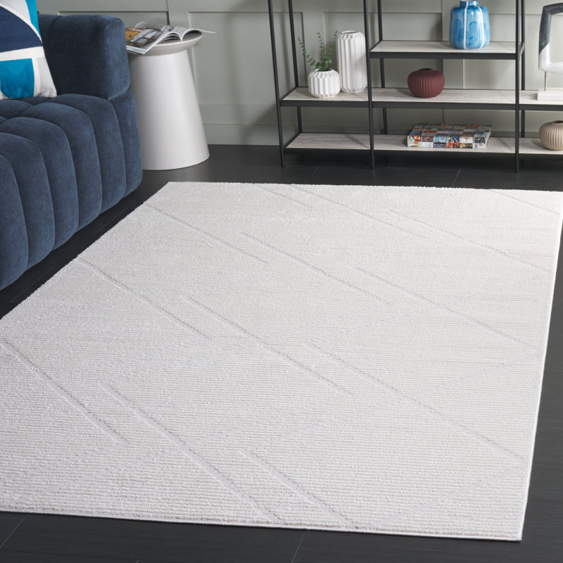 Tapis à motif géométrique Dilya Performance, Rectangle 5 pi 3 po x 7 pi 6 po