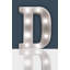  Rontae 22.5 cm. H LED Sign