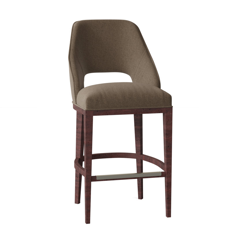Tabouret de bar et de comptoir Darien, Noisette 8794, Montego Bay, Tabouret de bar (siège d’une hauteur de 30,5 p