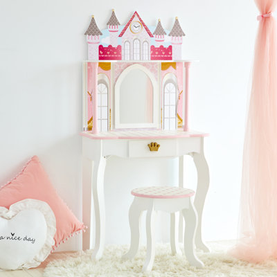 Teamson Kids Dreamland Castle 2-pc. Kids Bedroom Vanity Set by Teamson Kids