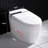 Elongated Tankless Smart Toilet with Bidet, 1.1/1.28GPF Auto Dual Flush, Heated Seat, Warm Wash/Dryer, Night Light, Soft Closing, Remote Control