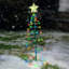 Arbre de Noël d'extérieur à DEL solaire 2 pi avec lumières DEL-351072703