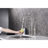 Kitchen Faucet With Pull-Down In Spot Brushed Nickel, Dual Handle Switch For Precise Water Control, 360-Degree Rotating High Nozzle, Brass Material, Calm And Unhindered Flow Aerator Bridge Nickel ,-458029614