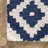 Thurston Geometric Handmade Tufted Wool Navy Area Rug-558947742