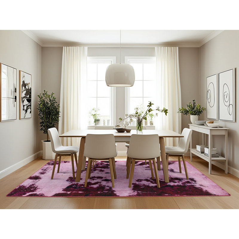 Tapis abstrait et moderne 2014, Rectangle 7 pi x 10 pi