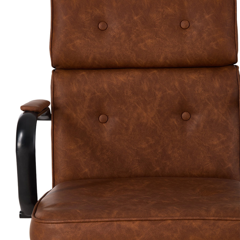 Office Chair, Brown, Black
