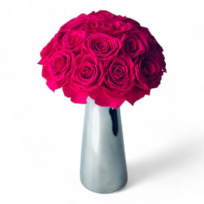 Preserved Rose Arrangement in Vase