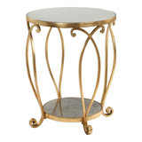 Martella Glass End Table