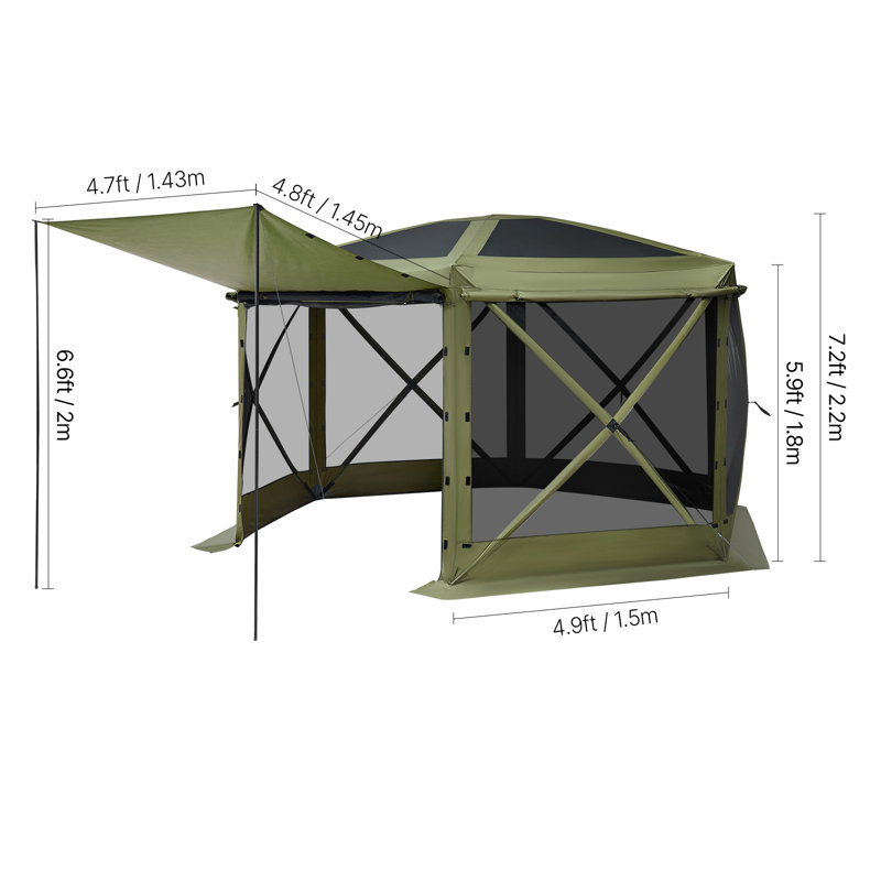 Tent, 8 Person, 220cm H x 300cm W x 256cm D