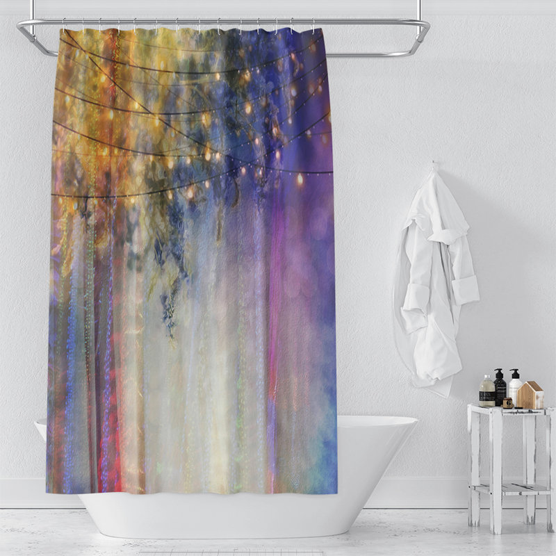 Shantae Ombre Shower Curtain, 70" x 90"