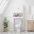 Over The Toilet Storage Cabinet With Adjustable Shelf, Bathroom Space Saver Organizer With Double Doors And Open Shelf, Freestanding Toilet Rack For Small Bathroom
